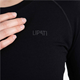 Lipati Merino Nuyarn LS Shirt Black - Lauf-T-Shirt, Damen