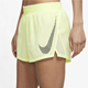 Nike Dri-Fit Icon Clash 10K Shorts Lime Ice/Black - Laufshorts, Damen