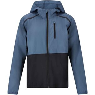 Endurance Jacket W/Hood Slate Blue - Laufjacke, Kinder