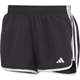 adidas M20 Shorts 4" Black/White - Laufshorts, Damen