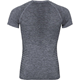 Odlo Top Crew Neck Short Sleeve Performan Grey Melange - Lauf-T-Shirt, Herren