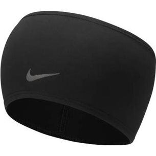 Nike Dri-Fit Swoosh Headband 2.0 Black/Silver - Kappe zum Laufen