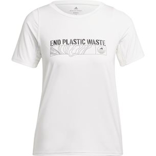 adidas EPW G T-Shirt White - Lauf-T-Shirt, Damen