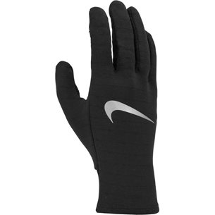 Nike Men's Therma-FIT Gloves Black/Black/Silver - Kappe zum Laufen, Herren