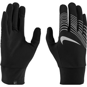Nike Men's Lightwight Tech Running Gloves 2.0 Black/Black/Silver - Laufhandschuhe, Herren