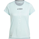 adidas AGR Shirt Semi Flash Aqua - Lauf-T-Shirt, Damen