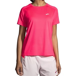 Brooks Sprint Free Short Sleeve 2.0 Hyper Pink - Lauf-T-Shirt, Damen