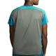 Brooks Sprint Free Short Sleeve 2.0 Lightest Sky/Ochre/Fuchsia - Lauf-T-Shirt, Damen