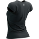 Compressport Performance SS T-shirt Black/White - Lauf-T-Shirt, Damen