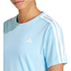 adidas Own The Run 3Stripes T-shirt Seblub - Lauf-T-Shirt, Damen