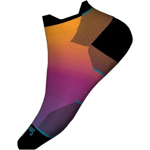 Smartwool Run Zero Cushion Ombre Print Low Ankle Socks