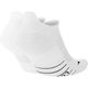 Nike Multiplier 2 Pack No-Show Socks White/Black - Laufsocken