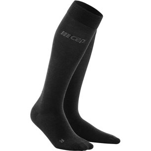 CEP Allday Recovery Compression Tall Socks Anthracite - Laufsocken, Herren