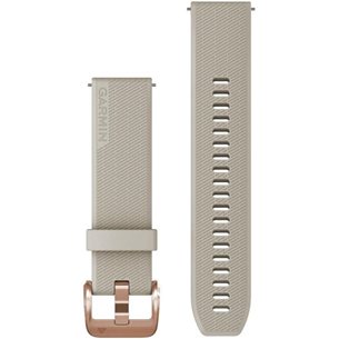 Garmin Quick Release 20 mm Strap (Silicone) Light Sand/Rose - Uhrenzubehör