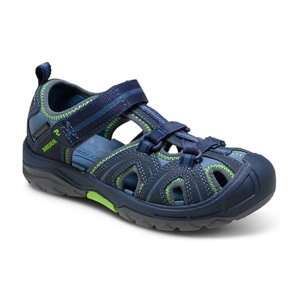 Merrell Kids Hydro Hiker Sandal Navy/Green - Kinder Schuhe