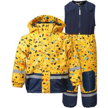 Didriksons Boardman Pr Kids Set Pollen Yellow Terazzo - Kleiderpaket