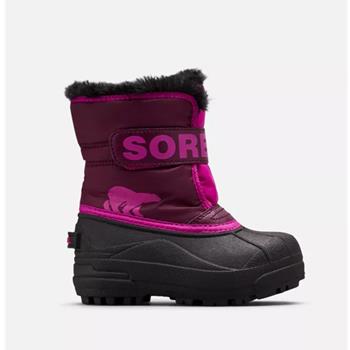 Sorel Childrens Snow CommanderT Youth Purple Dahlia/ Groovy Pink - Wanderschuhe