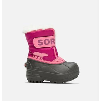 Sorel Toddler Snow Commander Tropic Pink/Deep Blush - Kinder Schuhe
