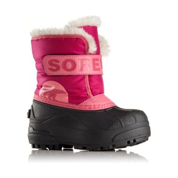 Sorel Snow Commander Tropic Pink/Deep Blush - Winterschuhe Kinder