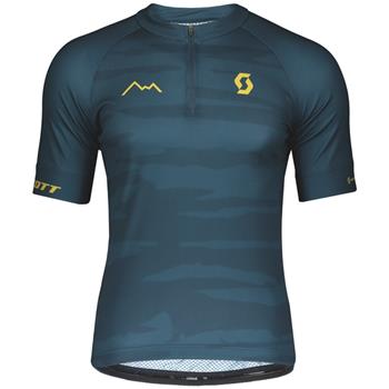 Scott Shirt M's Endurance 20 S/SL  Nightfall Blue - Pullover Herren
