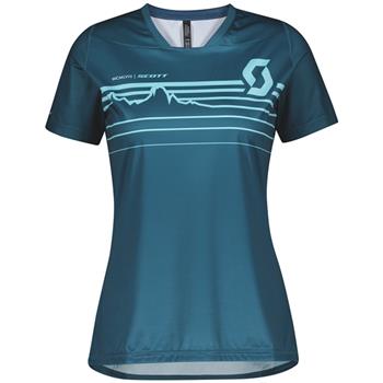 Scott Shirt W's Trail Vertic S/SL  Lunar Blue - Outdoor T-Shirt