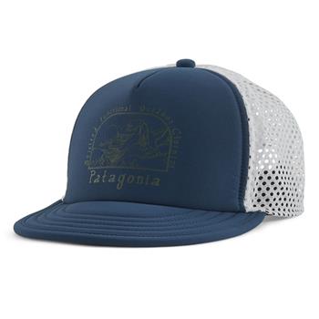 Patagonia Duckbill Shorty Trucker Hat  Lost And Found Tidepool Blue - Damenkappen