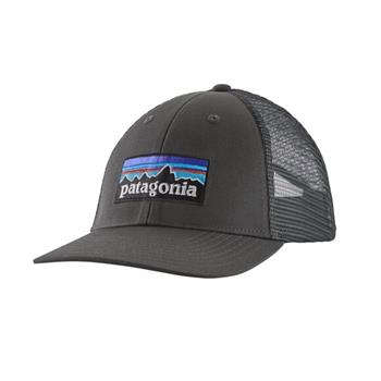 Patagonia P-6 Logo LoPro Trucker Hat Forge Grey - Damenkappen