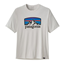 Patagonia M's Cap Cool Daily Graphic Shirt Fitz Roy Horizons White - Outdoor T-Shirt