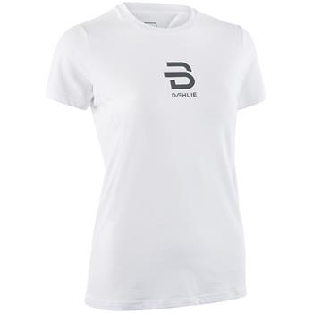 Dählie T-Shirt Focus Women Bright White - Lauf-T-Shirt