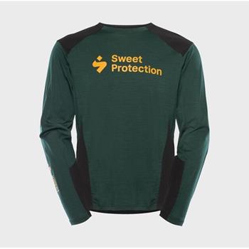 Sweet Protection Hunter Merino Fusion Jersey Forest Green - Pullover Herren