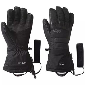 Outdoor Research Or Lucent Heated Sensor Gloves Black - Fingerhandschuhe Damen