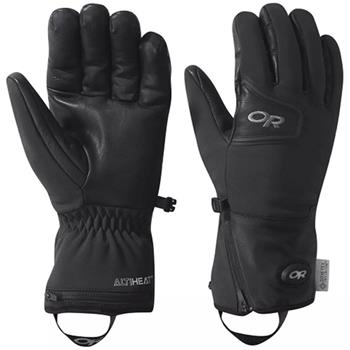 Outdoor Research Or Stormtracker Heated Sensor Gloves Black - Fingerhandschuhe Damen