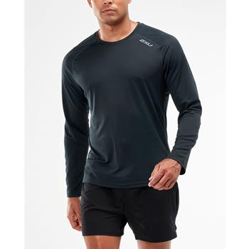 2XU X-Vent L/S Top Men Outerspace/Reflective X - Laufpullover