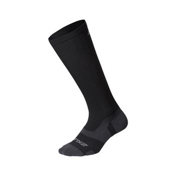 2XU Vectr Light Cushion Full Length Socks Black/Titanium - Laufsocken