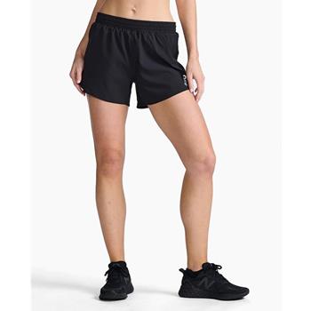 2XU Aero 5 Inch Shorts Women Black/Silver Reflective - Shorts Damen