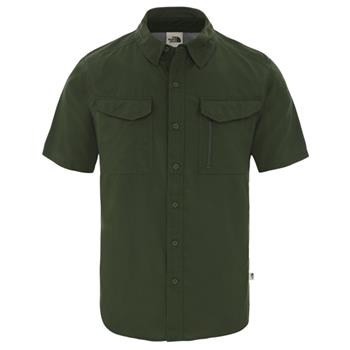 The North Face M S/S Sequoia Shirt English Green - Hemd Herren