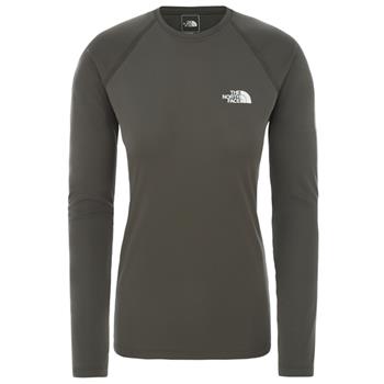 The North Face W Flex L/S New Taupe Green