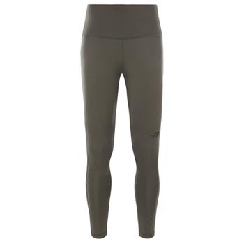 The North Face W New Flex High Rise 7/8 Tight New Taupe Green - Tights Damen