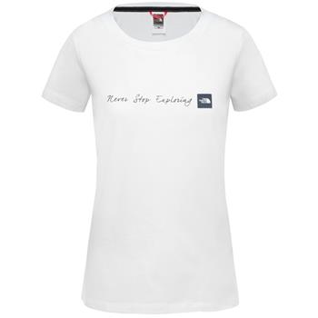 The North Face W S/S Neverstopexploring Tee TNF White/Tnf White - Outdoor T-Shirt