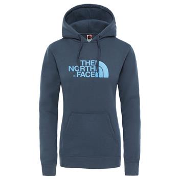 The North Face W Drew Peak Pullover Hoodie Blue Wing Teal/Clear Lake Blue