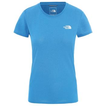 The North Face W Reaxion Amp Crew  Clear Lake Blue Heather - Outdoor T-Shirt