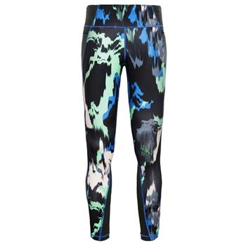 The North Face Women's Ambition Mid Rise Tight Dazzling Blue Painted Feather Print