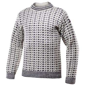 Devold Original Islender Wool Sweater Offwhite/Anthracite - Pullover Damen
