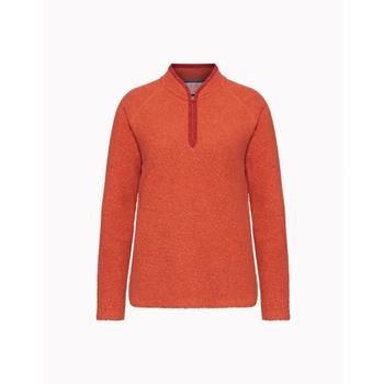 Varg W Dragö Wool Jersey Rust Orange - Pullover Damen