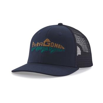 Patagonia Fishing Patagonia Take A Stand Trucker Hat New Navy W/Wild Waterline