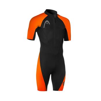 Head Swimrun Multix Shorty Man Black/Orange - Schwimmanzüge