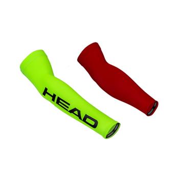 Head Neon Lycra Sleeves Red/Yellow - Outdoor Bekleidung