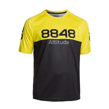 8848 Altitude Alta Bike Jersey Yellow - Outdoor T-Shirt