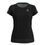 Odlo Bl Top Crew Neck S/S Millennium Linencool Element Women Black - Lauf-T-Shirt