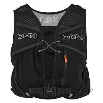 OMM Trail Fire Vest + 2X350ml B.v.flexi Flask Black - Laufrucksäcke